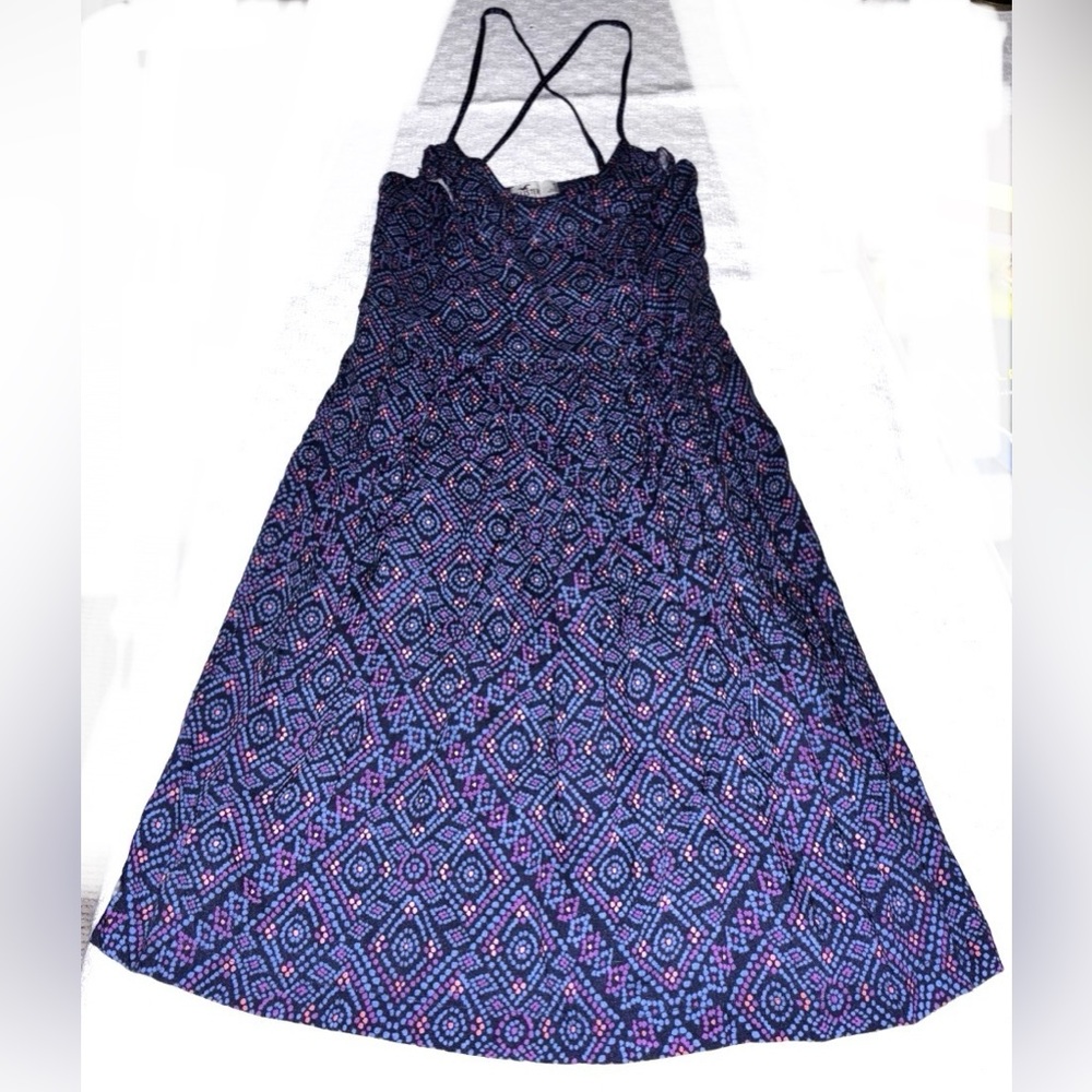 Holster Blue Patterned Women's Dress size small